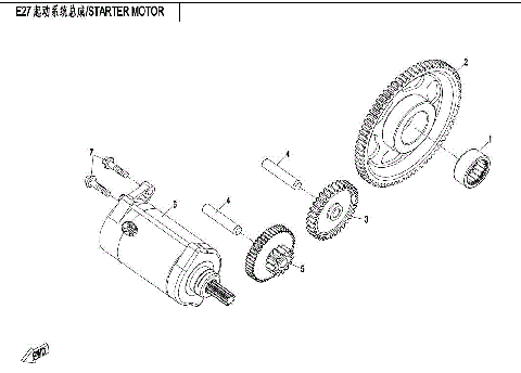 STARTER MOTOR ASSY