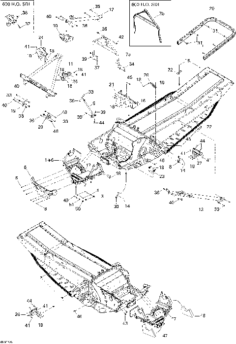 09- Frame and Components LTD 800 HO PTEK