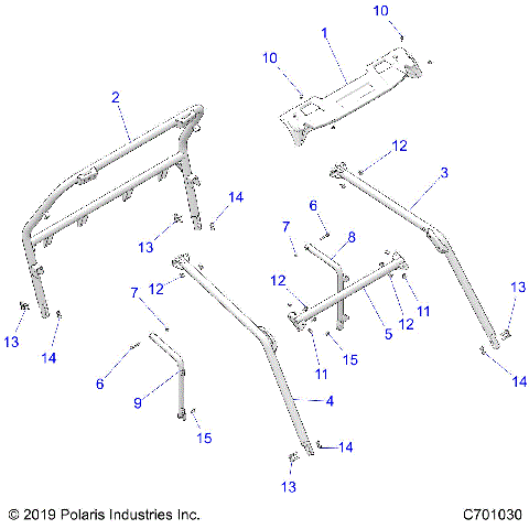 CHASSIS, CAB FRAME - Z20ASE99AH/LH/BH (C701030)