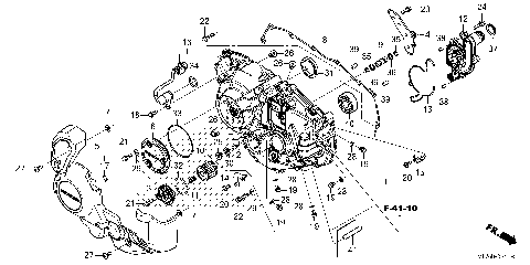 RIGHT CRANKCASE COVER (2)