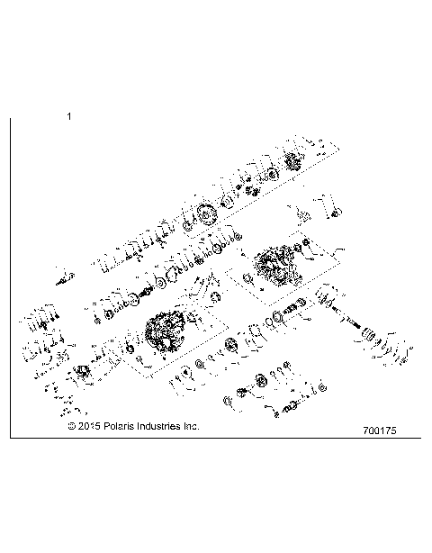 DRIVE TRAIN, MAIN GEARCASE - R16RMH57AR (700175)