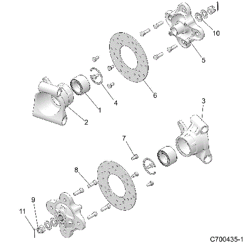 SUSPENSION, REAR CARRIER - D26P4ED4D4 (C700435-1)