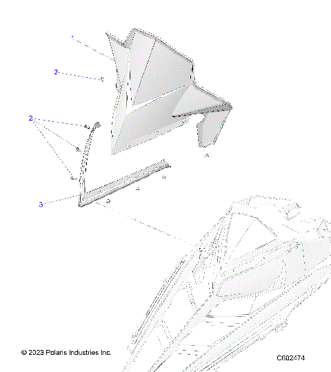 BODY, WINDSHIELD - S24CEF5TSL (C602474)