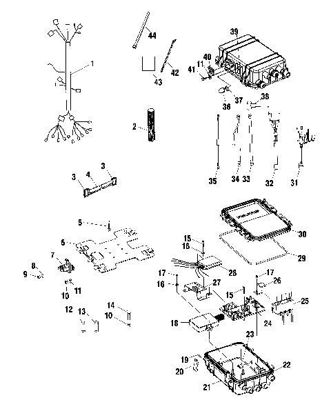 ELECTRICAL BOX - W025099D/W025099I (4971417141B11)