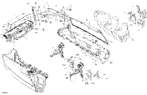 05- HULL - Front Deflector Float and Front Bumper