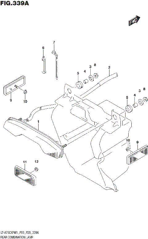 REAR COMBINATION LAMP