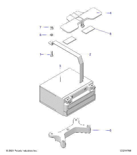 ELECTRICAL, BATTERY - A23SYE95PM (C0211709)