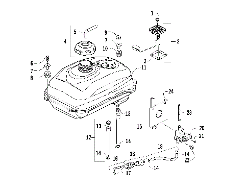 GAS TANK ASSEMBLY [303593]