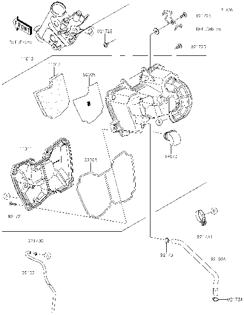 2021 Kawasaki Z125 PRO Motorcycles Parts Finder Diagrams