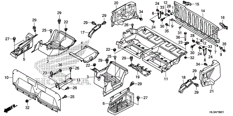 BED PLATE@REAR GATE (2)