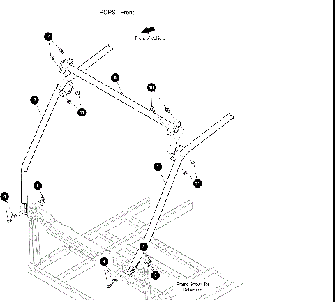 ROPS - SIDE WELDMENT
