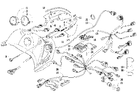 HEADLIGHT, INSTRUMENTS, AND WIRING ASSEMBLIES [89929]