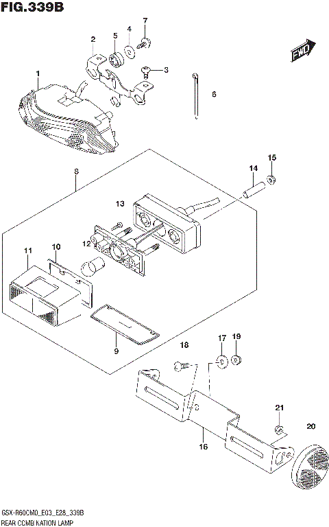 REAR COMBINATION LAMP