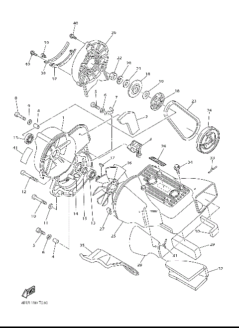 AIR SHROUD & FAN [106329]
