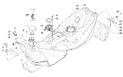 GAS TANK ASSEMBLY [101736]