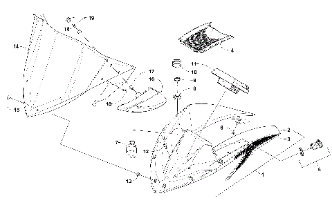WINDSHIELD AND INSTRUMENTS ASSEMBLIES [103319]