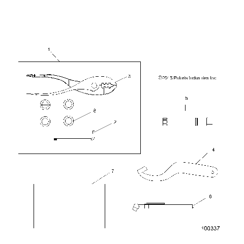 TOOLS, TOOL KIT - A16SDC57C2 [100337]