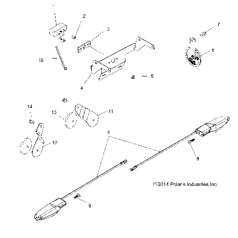 ELECTRICAL, TURN SIGNALS and HORN - A15SHC57CS (49ATVTURNSIG11SP500F)