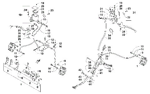 HYDRAULIC BRAKE ASSEMBLY [301211]