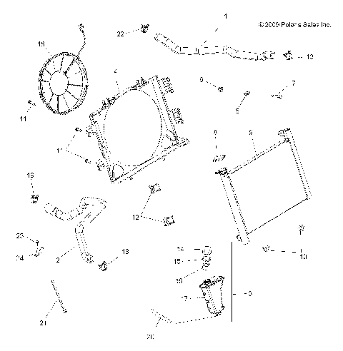 ENGINE, COOLING SYSTEM - A10DX85AL/AF (49ATVCOOL10SPXP850)