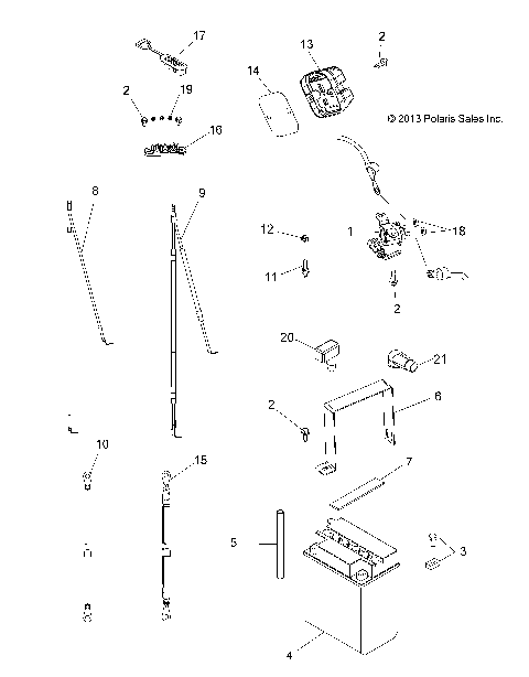 ELECTRICAL, BATTERY - A14BH33FJ (49ATVBATTERY14325)