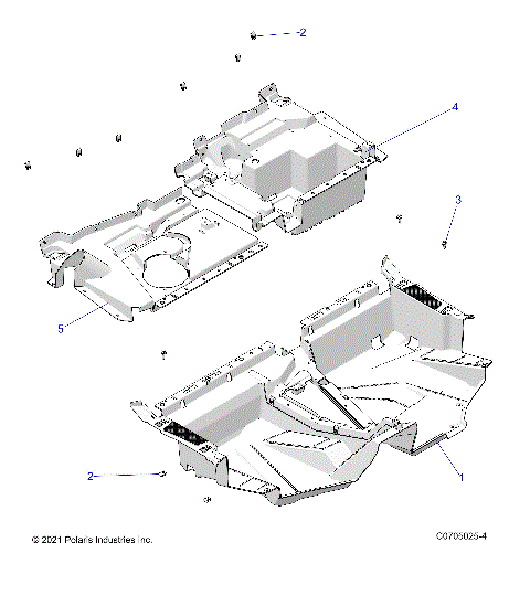 BODY, FLOOR - Z25NEE99C4/F4/G4 (C0705025-4)
