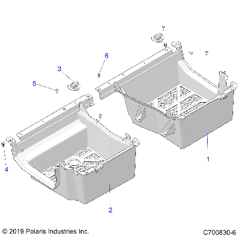 BODY, REAR FLOOR - G21GMD99AJ/AZ/BJ/BZ (C700830-6)