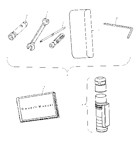 TOOL KIT - W035402DA (4981108110B07)