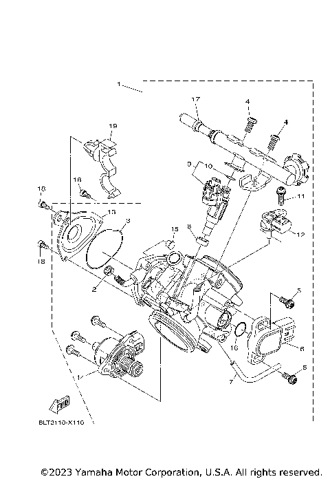 THROTTLE BODY ASSY 1
