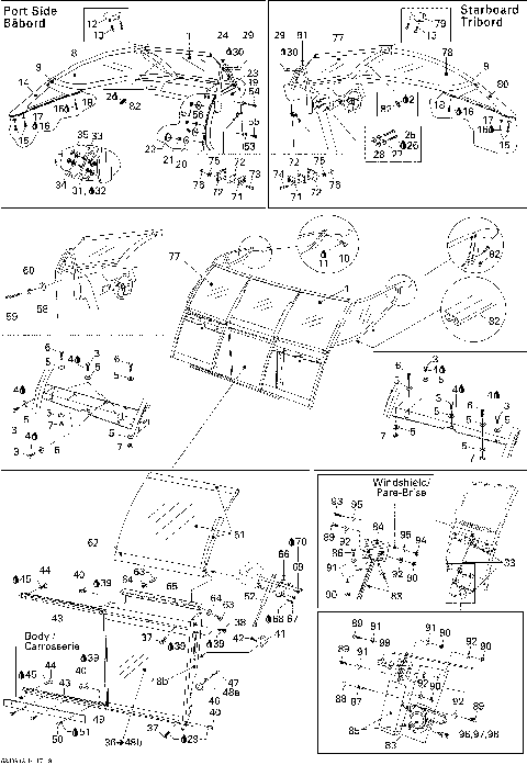 09- Windshield, Retractable