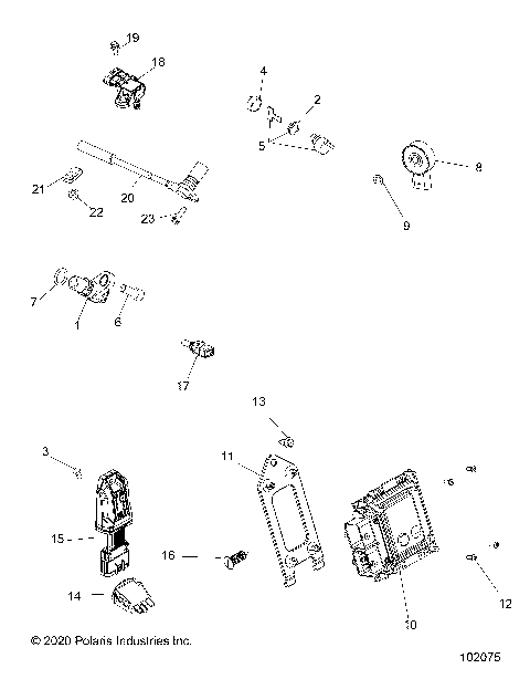 ELECTRICAL, SWITCHES, SENSORS and ECM - A20SWE57F1/S57C1/C2/E1/E2 (102075)