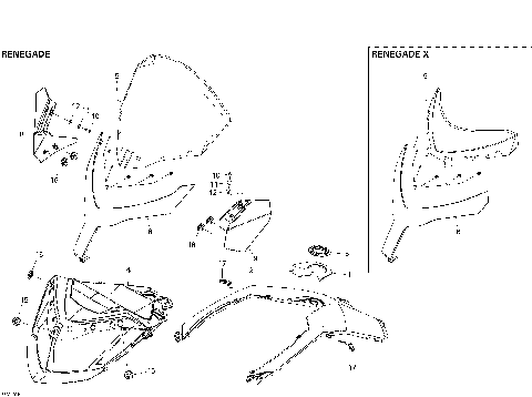 09- Windshield And Console Renegade X