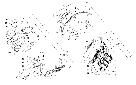 SKID PLATE AND SIDE PANEL ASSEMBLY [105058]