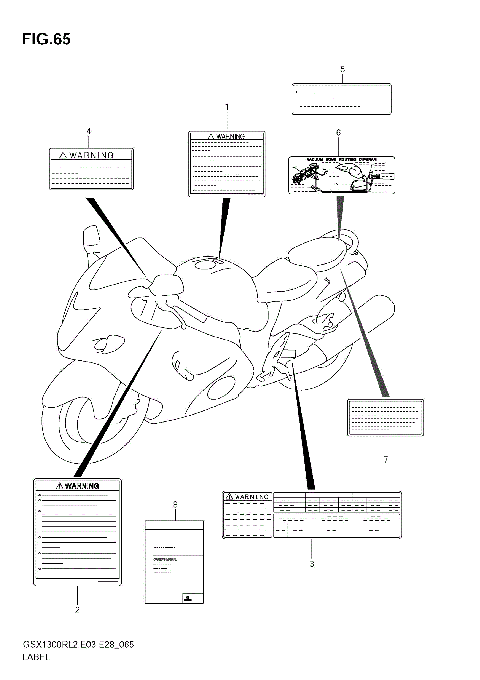 LABEL (GSX1300R L2 E33)