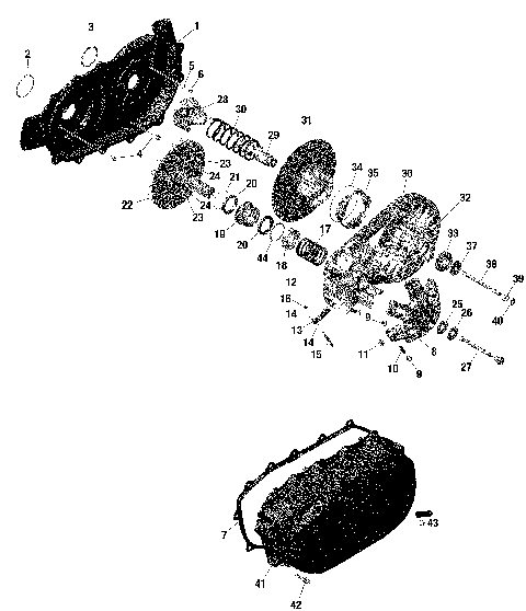 01- ROTAX - Transmission - 122