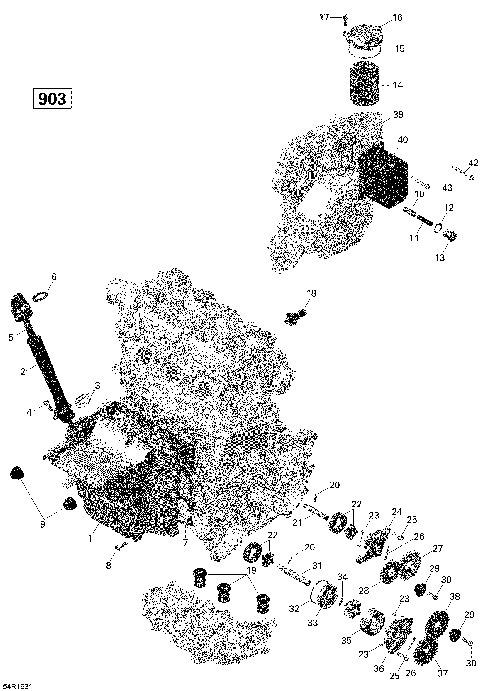 01- Engine Lubrication - 900-900 HO ACE