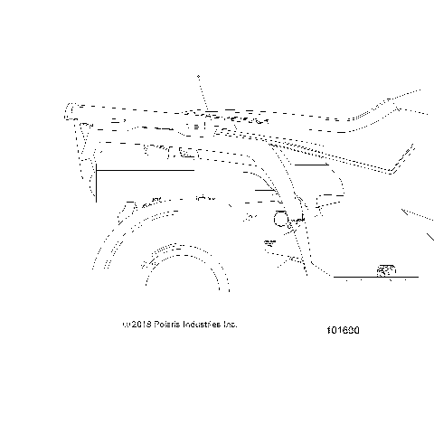 BODY, REAR RACK ADDITIOINAL RED REFLECTOR (FROM 9/3/2018) - A19SDA57B7/L7/SDD57LU/SDE57B5 (101600)