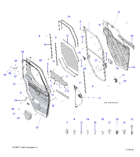 BODY, DOOR, FULL, POWER - R25RRV99AC (C730793)