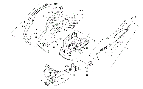 HOOD AND AIR INTAKE ASSEMBLY [104621]