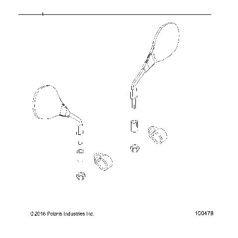 BODY, MIRRORS and HANDWARMERS - A17SYE95AK [100478]