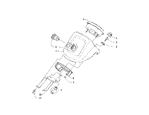 INSTRUMENT POD ASSEMBLY [303140]