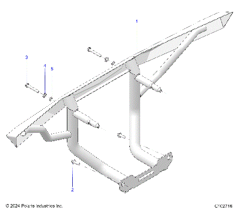 BODY, DELUXE BUMPERS - A26SLE95FJ/CJ/EJ (C102716)
