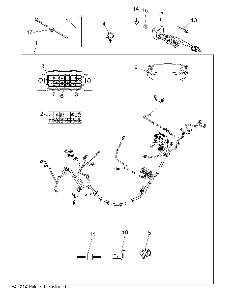 ELECTRICAL, WIRE HARNESS - A15DAA32EA/EJ (49ATVHARNESS15325E)