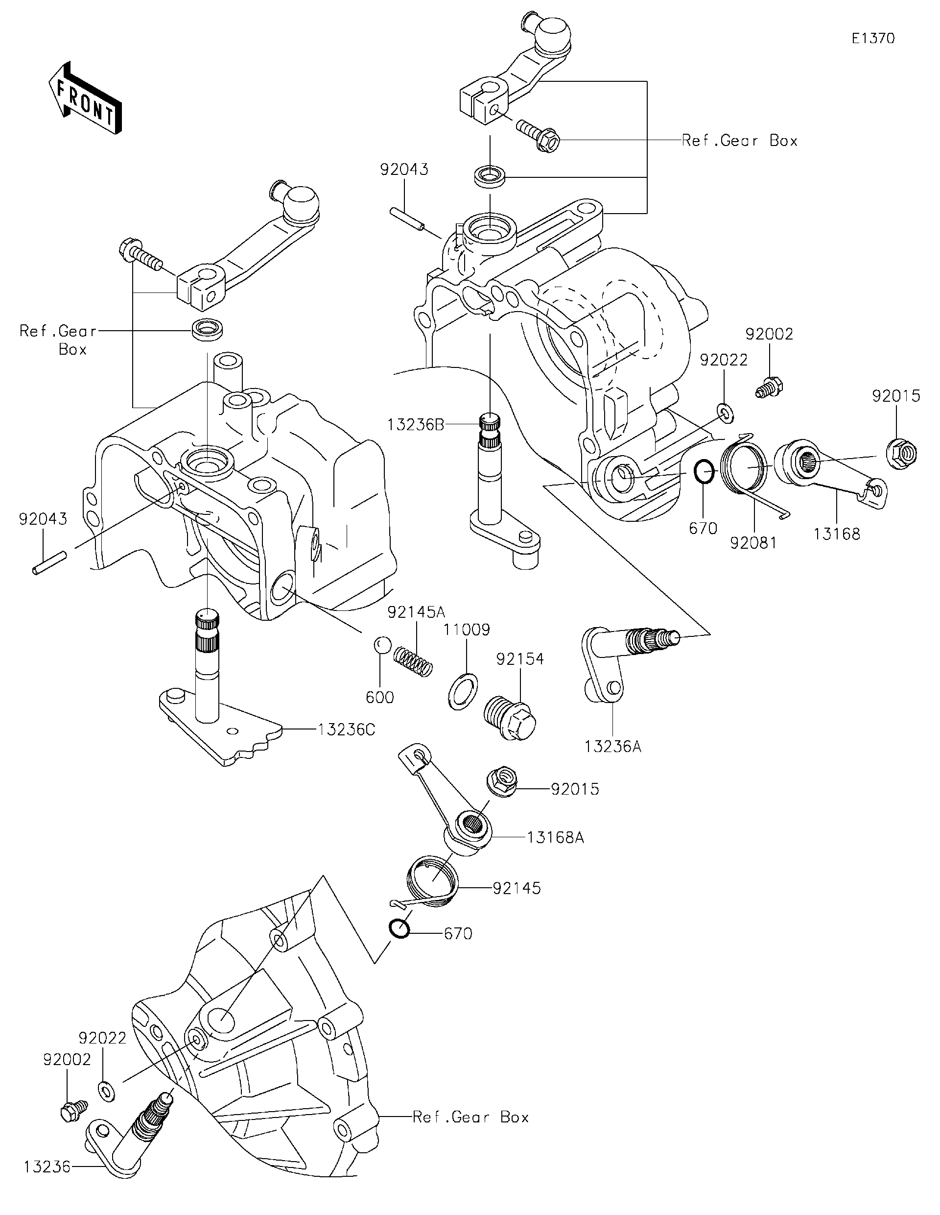 2021 Kawasaki Utility Vehicles Parts-Finder Diagrams