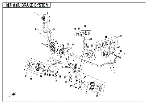 BRAKE SYSTEM (USA)