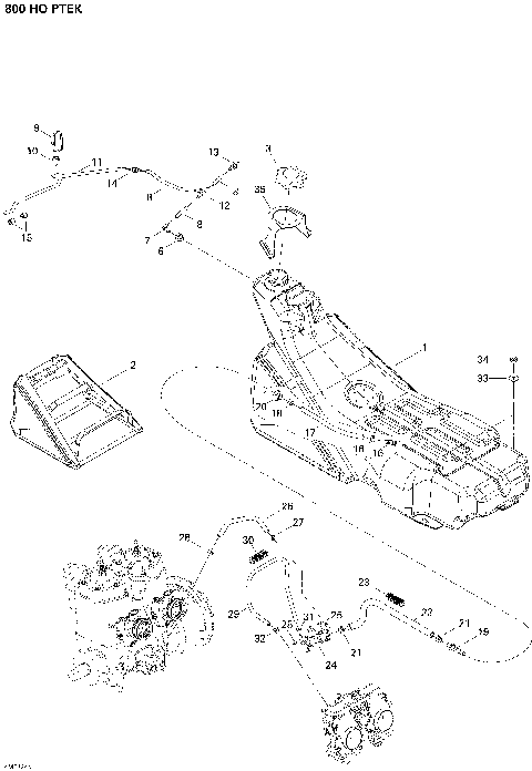 02- Fuel System 800 HO PTEK