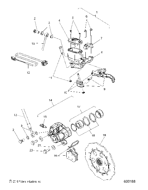 BRAKES, BRAKE SYSTEM - S17EFK6 ALL OPTIONS (600032)