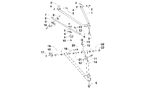 A-ARM AND SWAY BAR ASSEMBLY [102169]