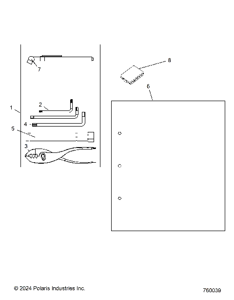 REFERENCES, TOOL KIT and OWNERS MANUALS - R25TAE99FM/TAS99CM/EM/GM (760039)