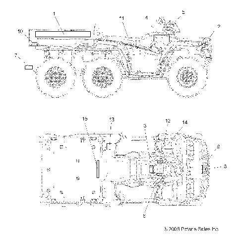 BODY, DECALS - A09CL76AA (49ATVDECAL096X6)